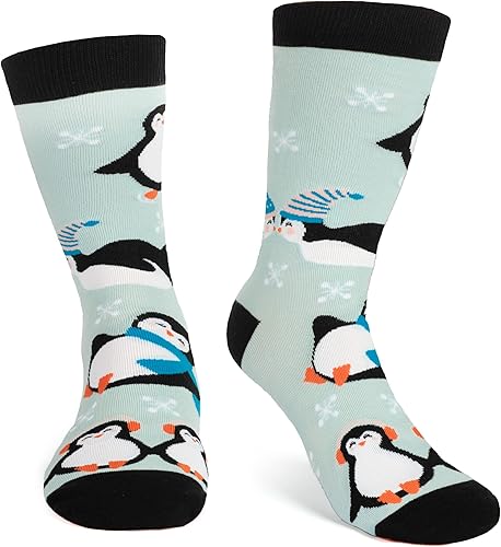 Miniatura 4 de Lavley Divertidos calcetines navideños para otoñoinvierno Navidad, Halloween, regalos de Acción de Gracias para adultos, adolescentes y niños,