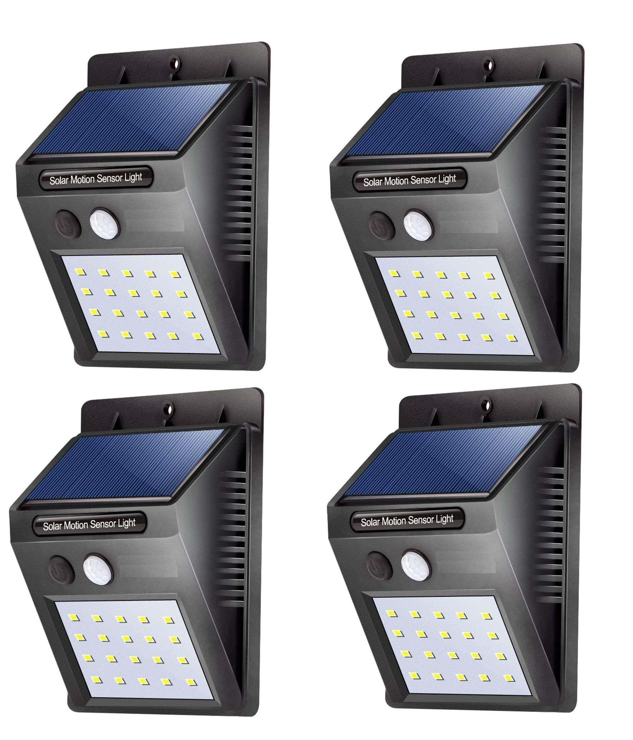 GTC Premium LED Solar Motion Sensor Lights IP65 Waterproof Security Lamps for Home Garden and Outdoor Use Plastic GT-1603 (Pack of 4) (B0DDCDZ5D7) Amazon Price History, Amazon Price Tracker