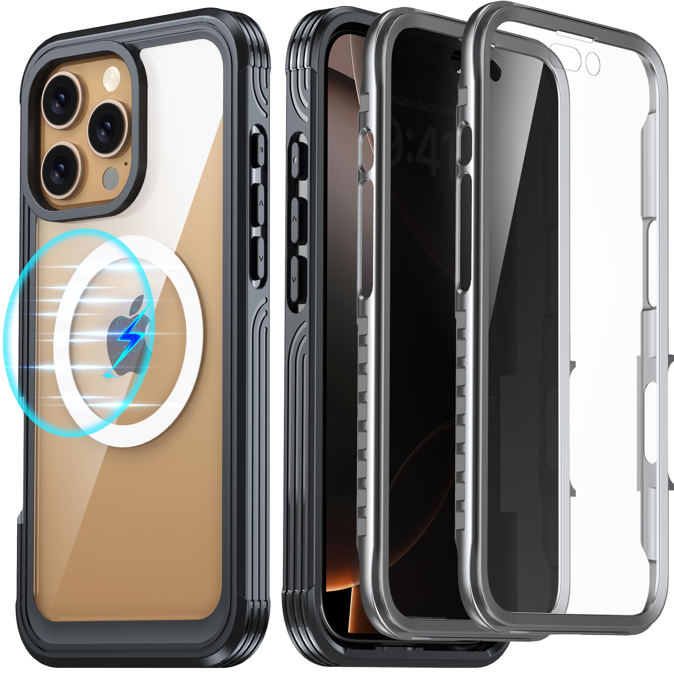 COVERARY×familiar iPhoneケース　iPhone16Pro Amazon.com: BXYJY for iPhone 16 Pro Max Case Wallet, Built