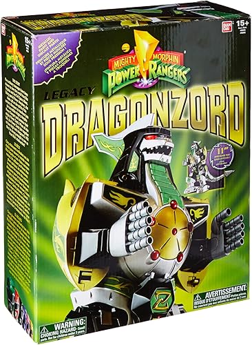 Miniatura 2 de Figura Dragonzord verde, de Power Rangers Legacy