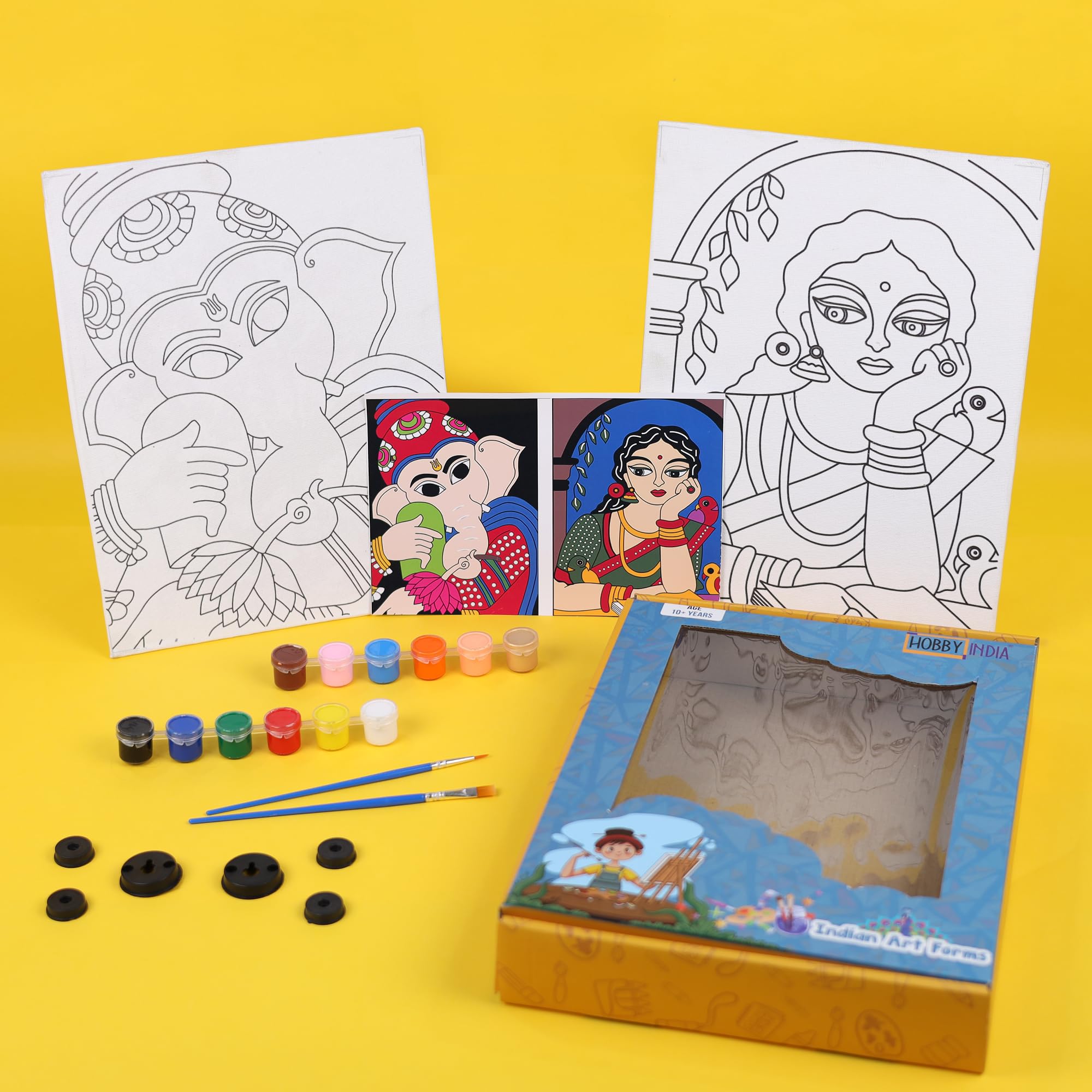 See full amazon price history chart for HOBBY INDIA DIY Art of India Madhubani Art - Canvas Kit HOBBY INDIA DIY Art of India Madhubani Art - Canvas Kit (B0D7SJ2YDM) Amazon Price History, Amazon Price Tracker