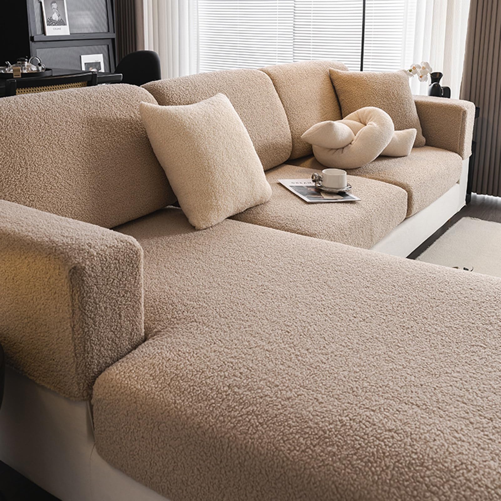 Housse de canapé élastique universelle pour protéger votre mobilier