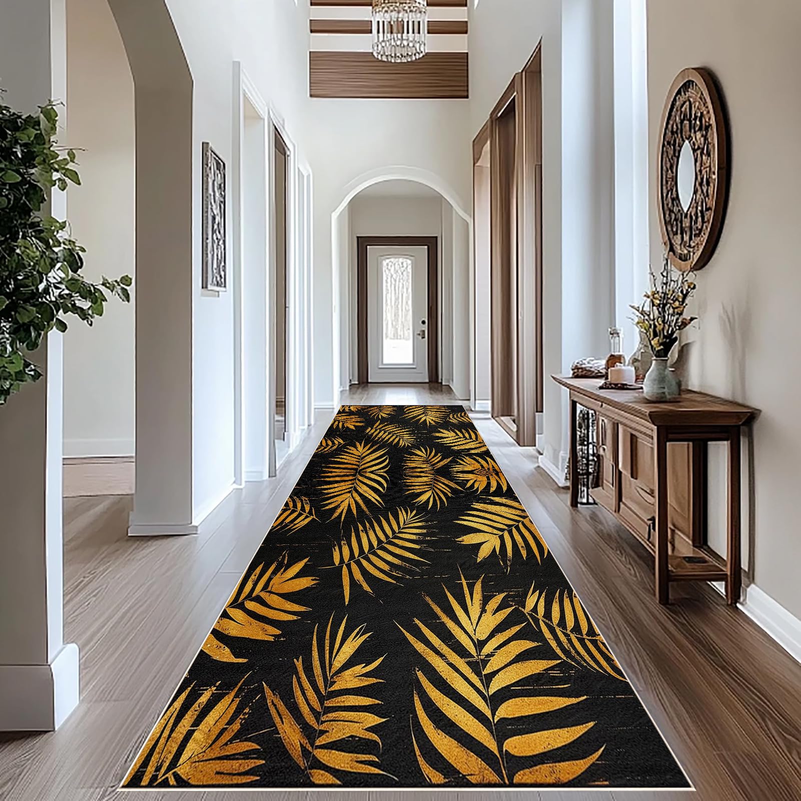 Dywan Chodnik Kuchenny Zmywalny Antypoślizgowy Dywan Biegacz Długi Korytarz Dywany Salon Dywan Sypialnia Nowoczesne Długie Maty Do Wejścia Balkon Łazienka Pralnia 80 x 250 cm
