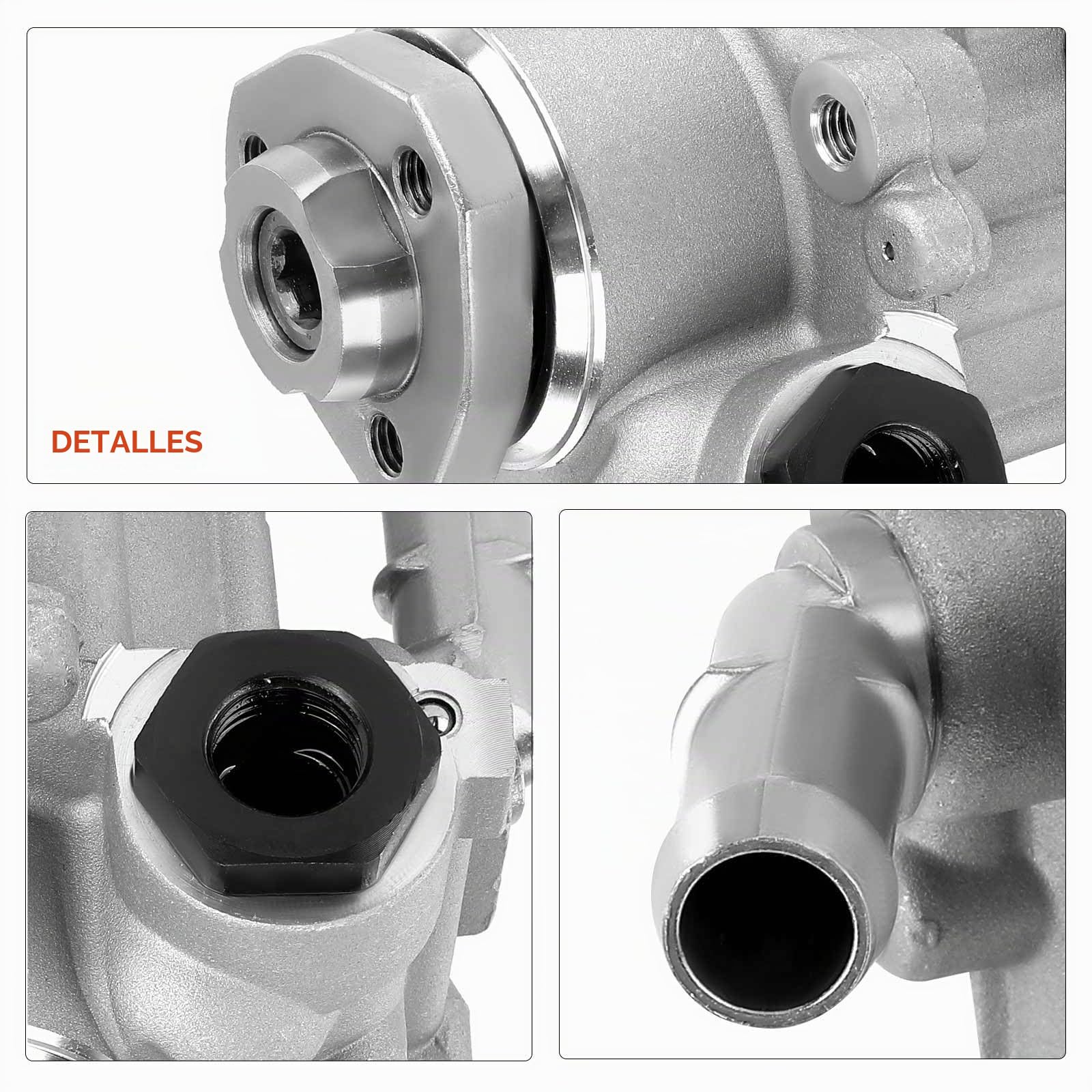 Frankberg Bomba servo bomba de dirección asistida Compatible con Golf IV 1J1 O.c.t.a.v.i.a I Combi 1U5 A3 8L1 Golf IV Variante 1J5 New Beetle cabrio 1Y7 Replace# 1J0422154X