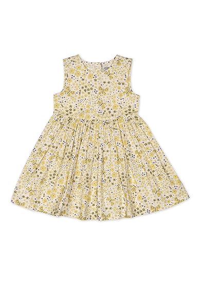 Mothercare Girls Cotton VG721 Knee-Length Casual Dress