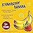 Earth\'s Best Organic Yogurt Smoothie Pouches for Toddlers 24 Months+, Strawberry Banana, Fruit Yogurt, 4.2 oz Resealable Pouch, Pack of 12