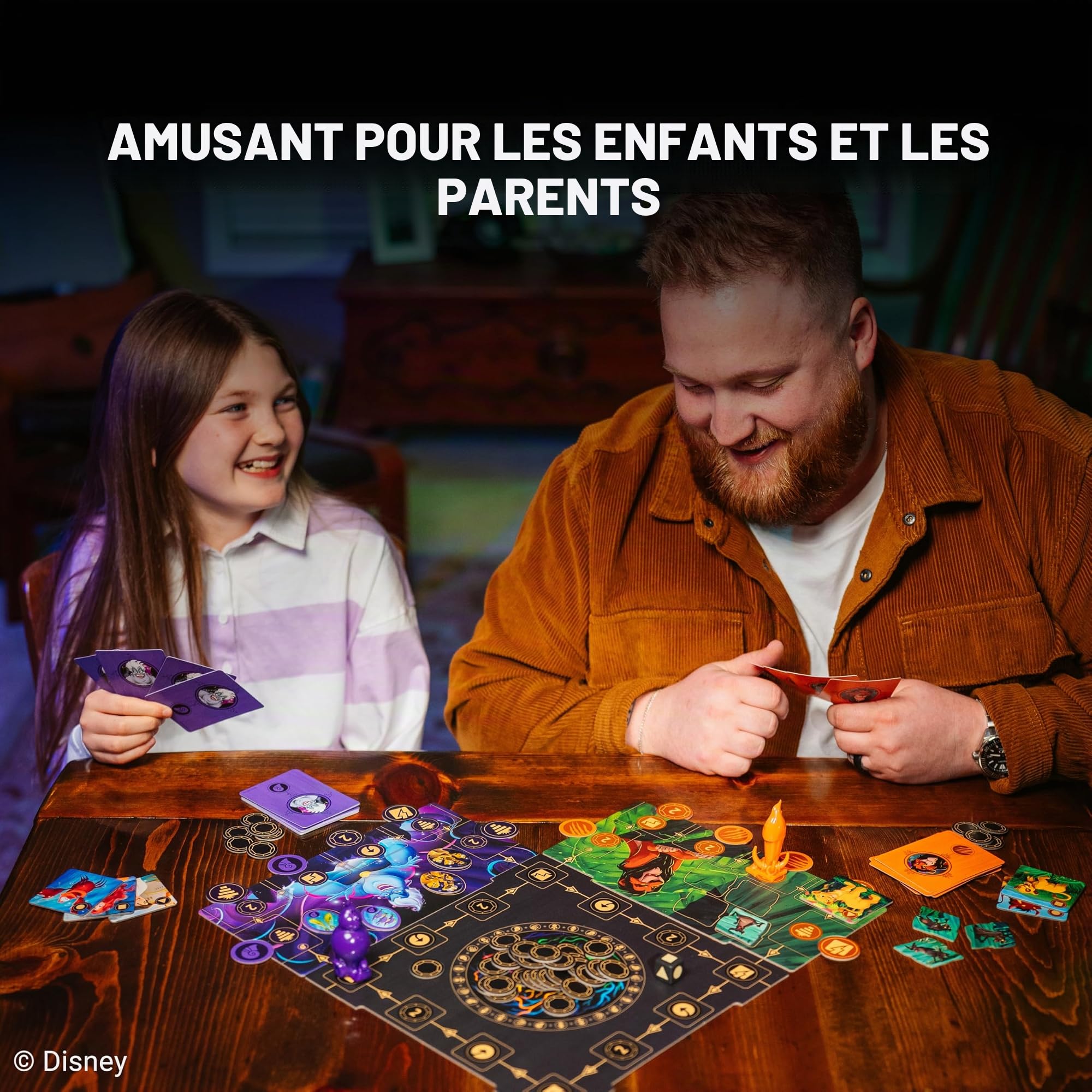 Ravensburger Disney Villainous Game - Unstoppable Strategy Family Board Games for Adults & Kids Age 7 Years Up - 2 à 4 joueurs