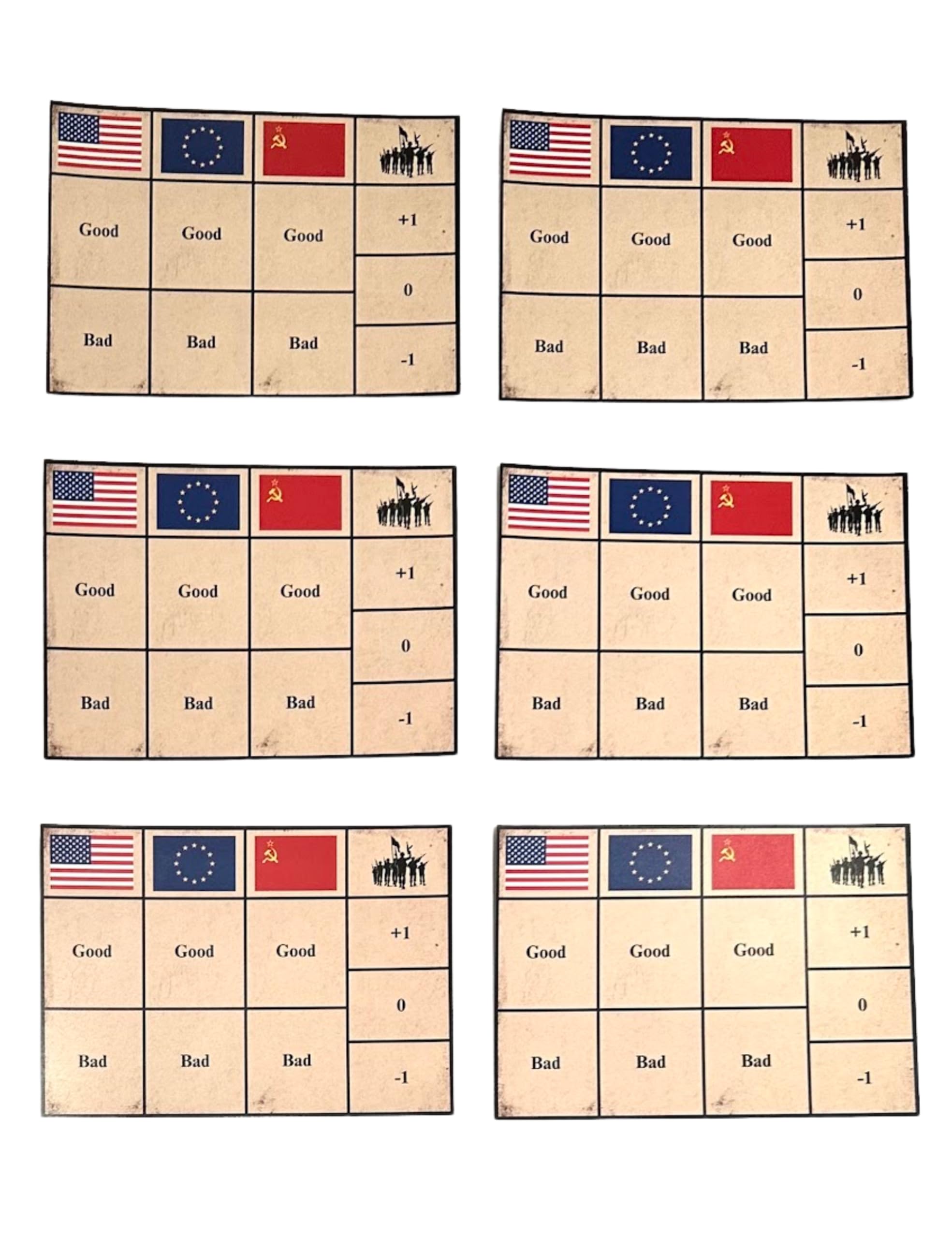 Brettspiel Strategie – King of the Middle East – Taktisches Strategiespiel für 2–6 Spieler ab 14 Jahren – Kalter Krieg im Nahen Osten – Strategy Board Game