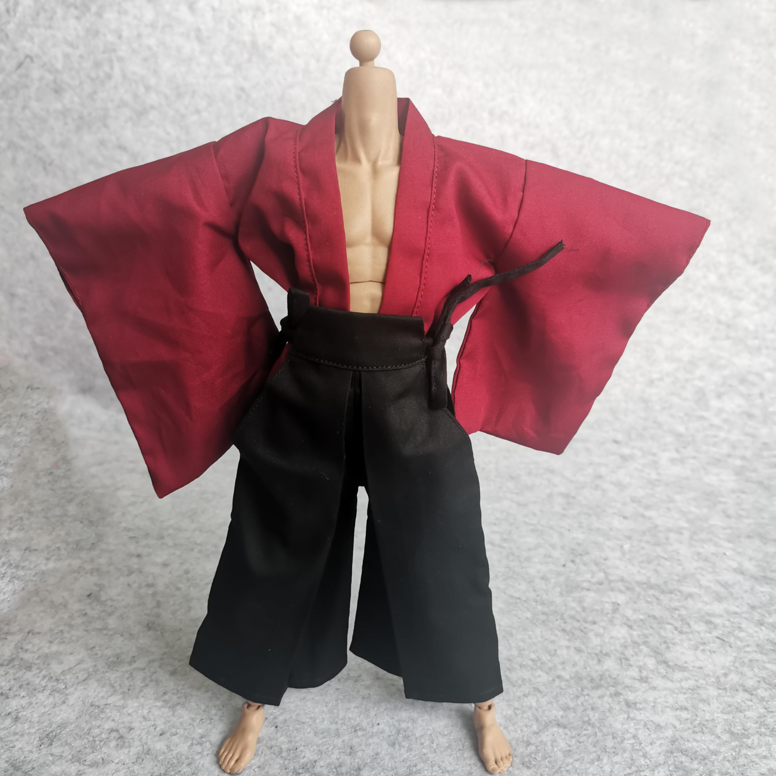 Amazon.com: SSbeauty M 1/6 Samurai Uniform Kimono Clothes for 12