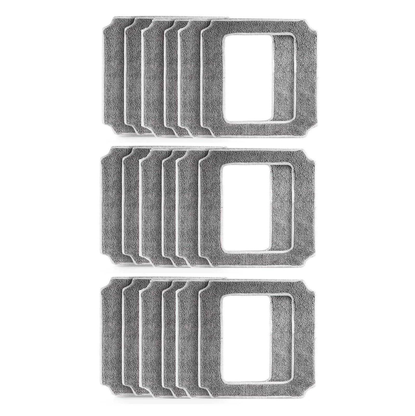 Mop For Pulizia, Compatibile Con Abir, Robot Lavavetri WD8, Stracci Lavabili Riutilizzabili For Lavare I Pezzi Di Ricambio In Vetro Di Windows, 6/18 Pezzi Di Panni For Mop(18pcs)