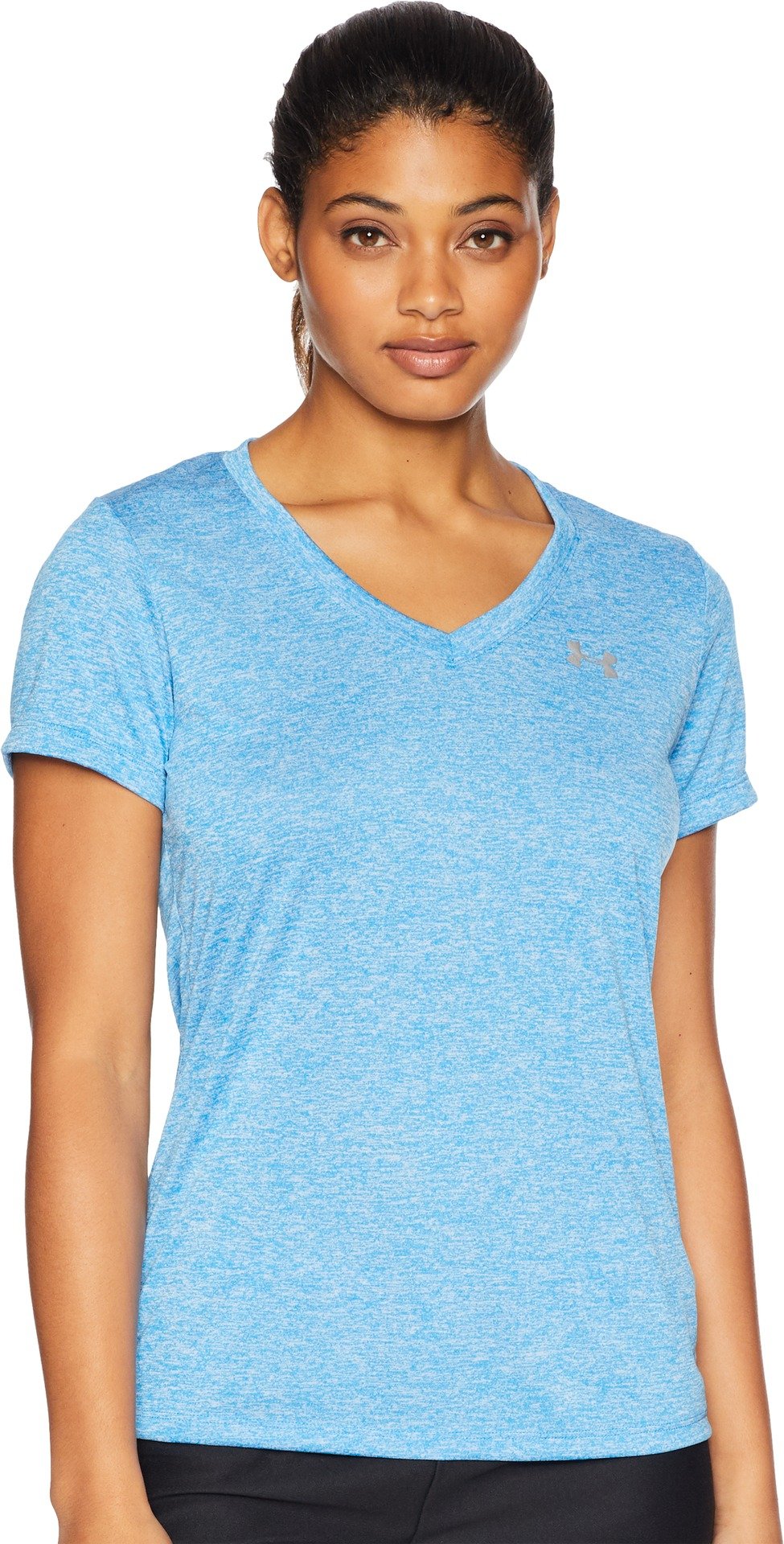 Under Armour Women's UA Tech™ Twist V-Neck Short Sleeve Tech SSV- Twist Mujer (Pack de 1) — view 50