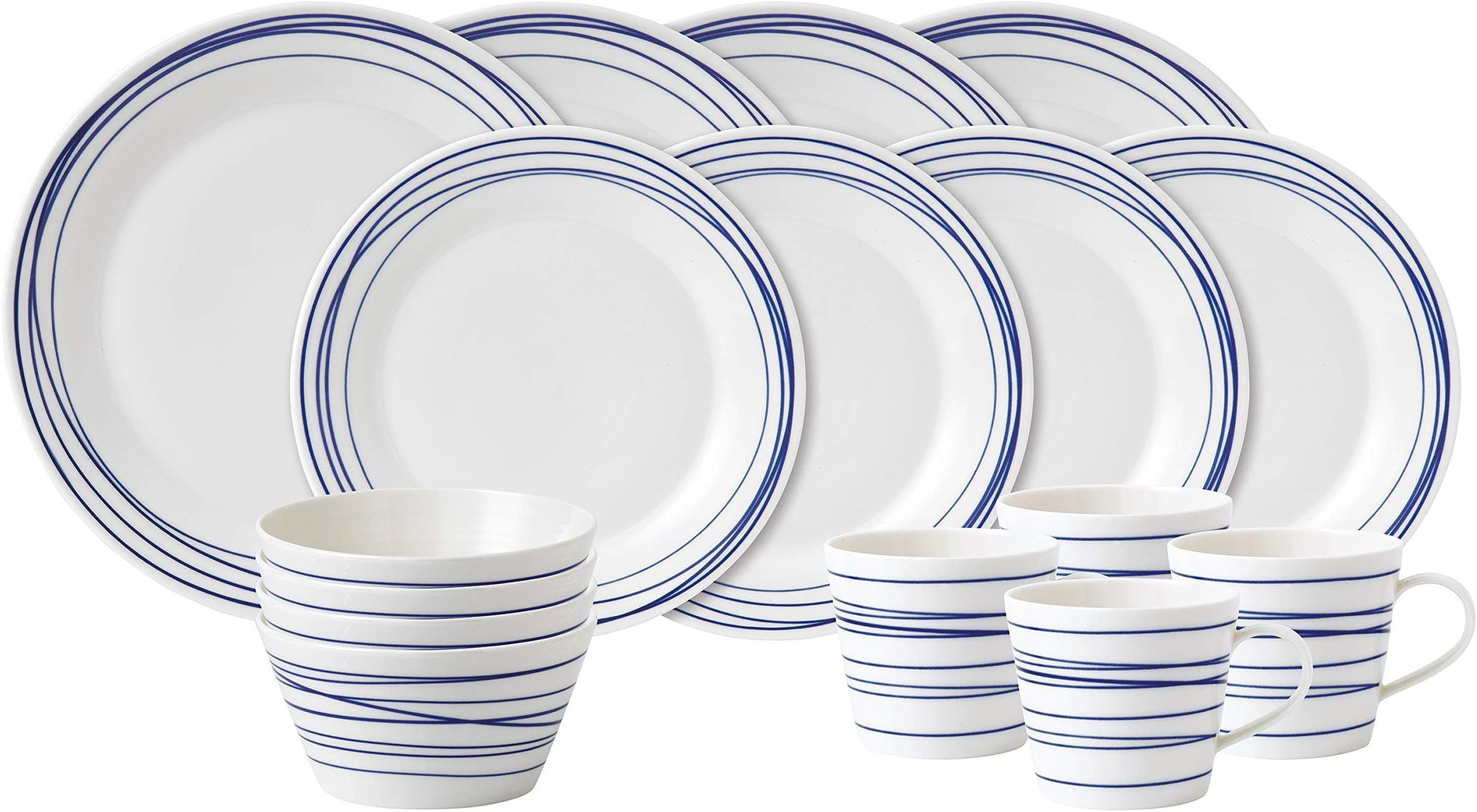Royal Doulton Pacific Lines 16-Piece Dinnerware Set