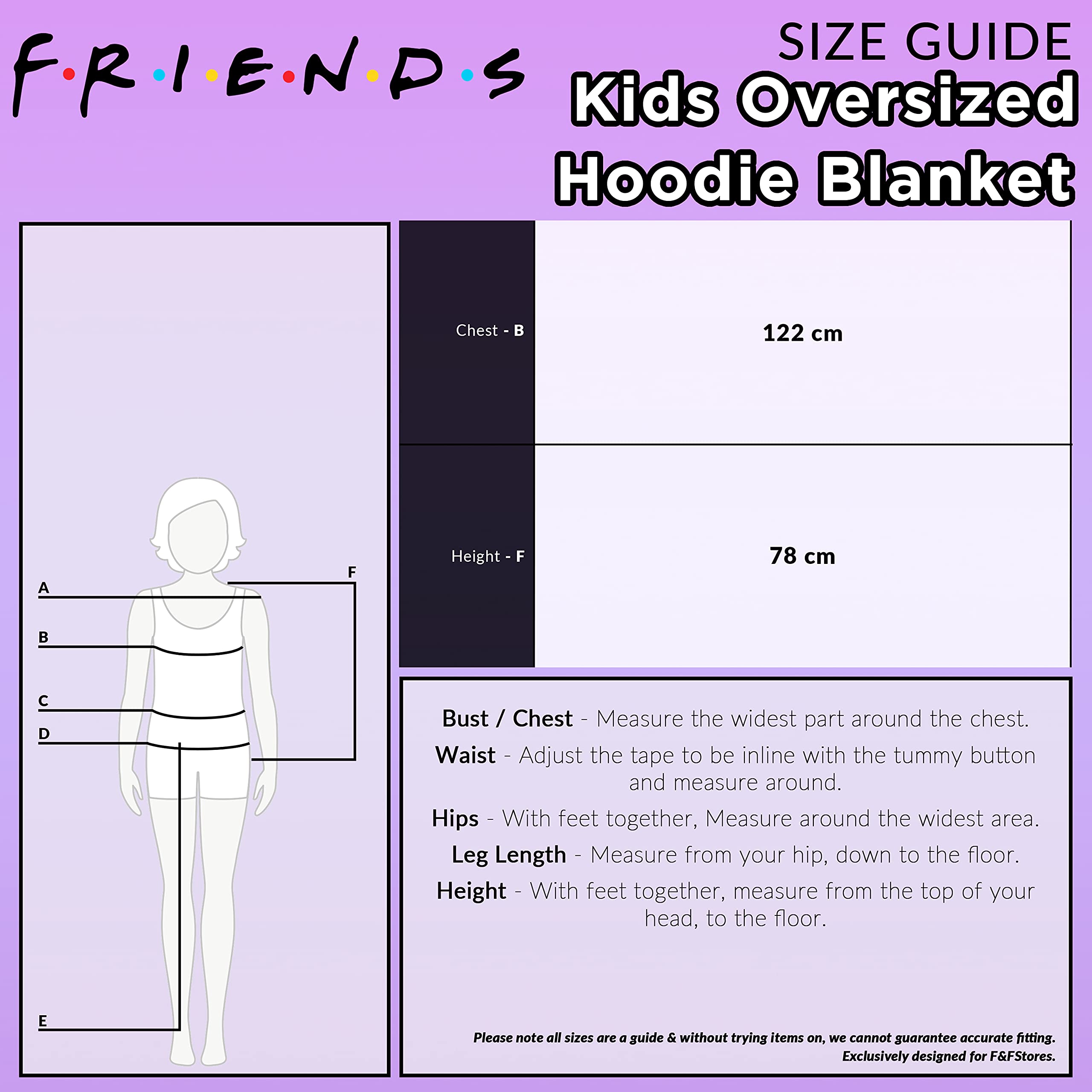 FRIENDS Sudadera Niña, Bata Manta con Mangas con Forro Polar de Central Perk