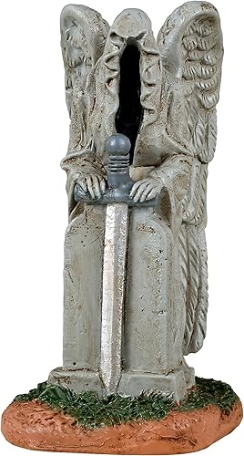Lemax Colección Village - Estatua del cementerio embrujado de la ciudad espeluznante #34078