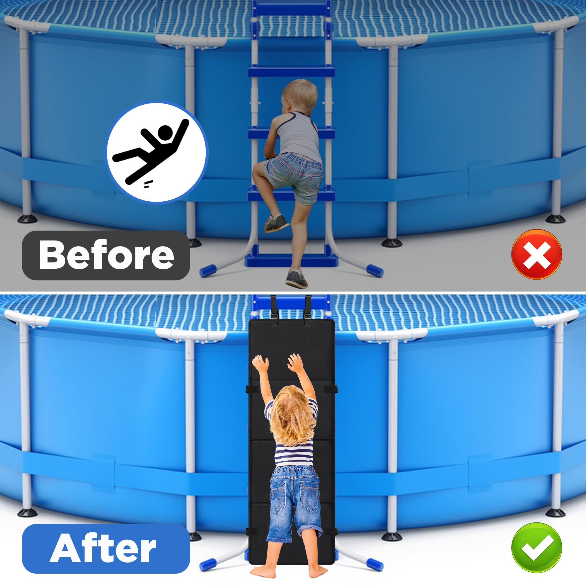 Intex Pool Ladder Outdoor Pool Ladder Cover - Waterproof Swimming Pool ...