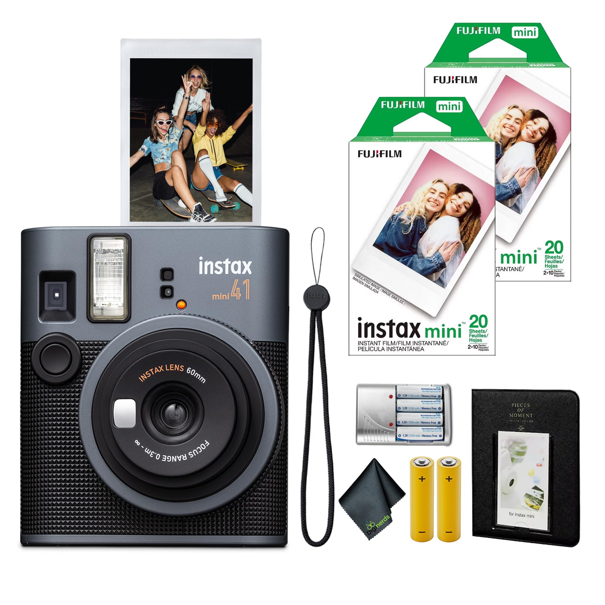 Amazon.com : FujiFilm Instax Mini 41 Instant Film Camera Bundle