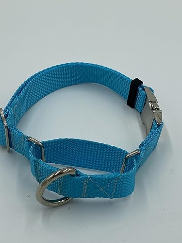 Miniatura 3 de Carter Pet Supply Martingale Dog Collar METAL BUCKLES Greyhound Training Collar (Large, YELLOW)