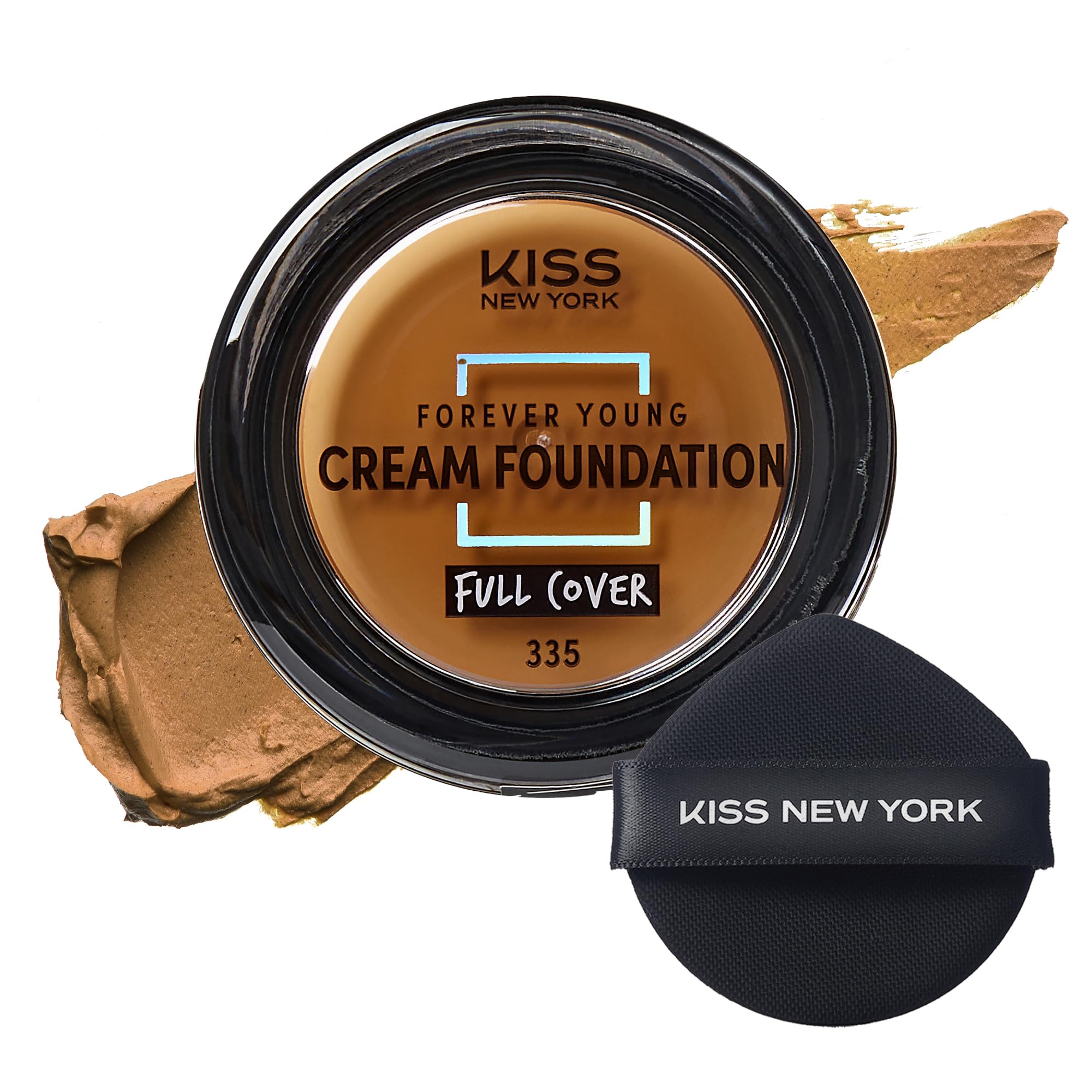 Amazon.com : KISS NEW YORK Forever Young Cream Foundation, Long