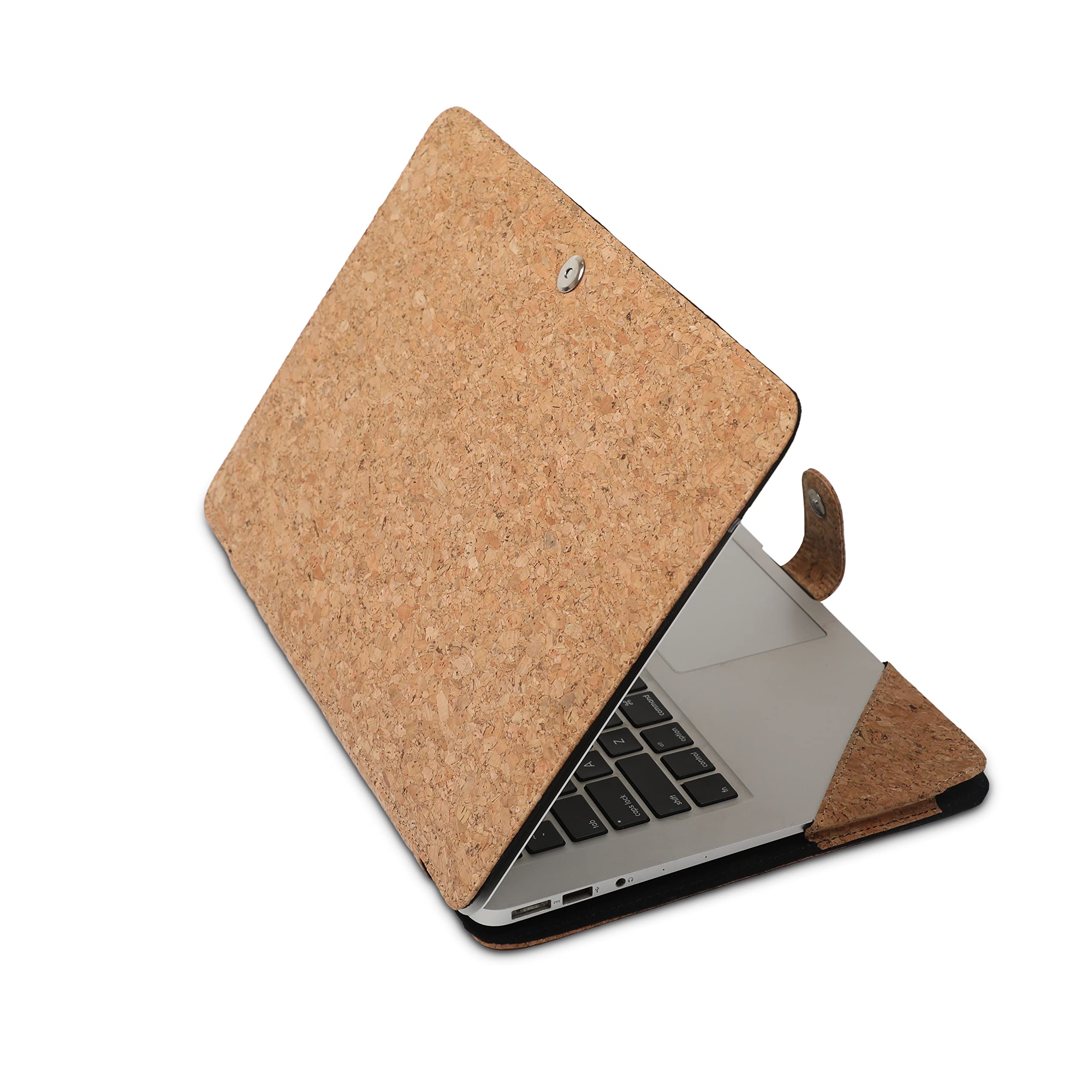 ENTHOPIA Vegan Leather Laptop Folio Case Compatible with Acer A515-56 15.6 inch Model | Slim Fit Laptop Cases for Travel Waterproof, Lightweight Case | Plain Cork (B0BS6JGDLM) Amazon Price History, Amazon Price Tracker