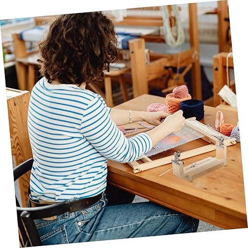 Miniatura 7 de FUNOMOCYA 1 juego de manualidades de tejer herramienta de fabricación de cuerda de tejer de madera para tejer pulsera pulsera herramienta tejida kit