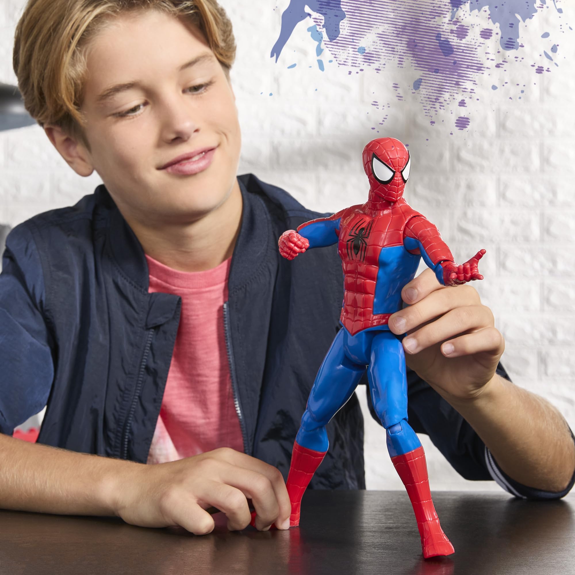 Image secondaire de Figurine Spider-Man Titan Series 30 cm - Marvel
