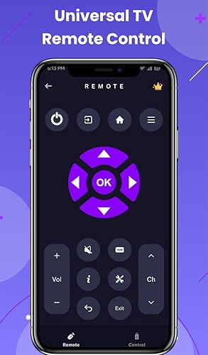 Universal Remote Control for RokuTV