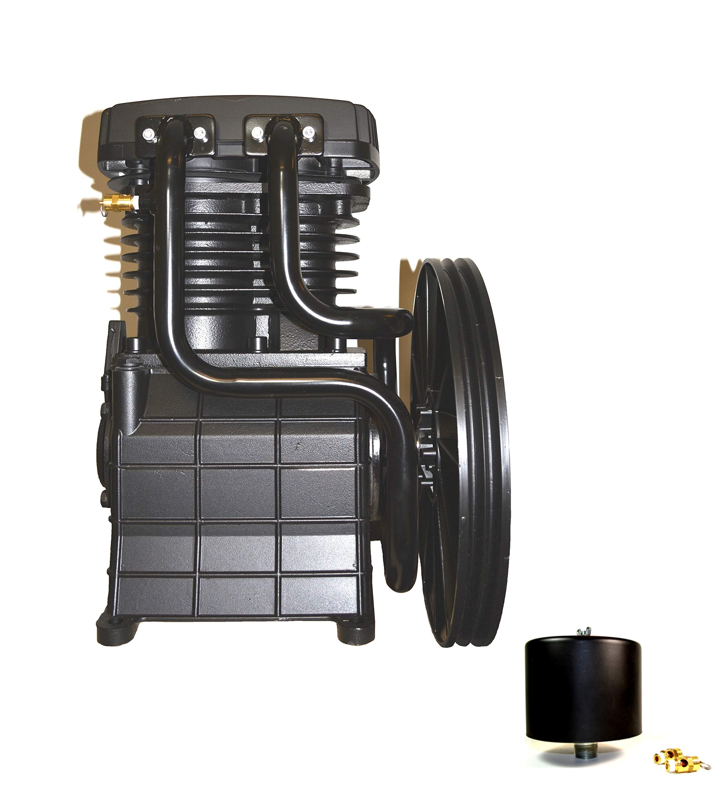 ABAC Atlas Copco/Belaire/Chicago Pneumatics 10 Running Hp 2 Stage Cast Iron Replacement Air