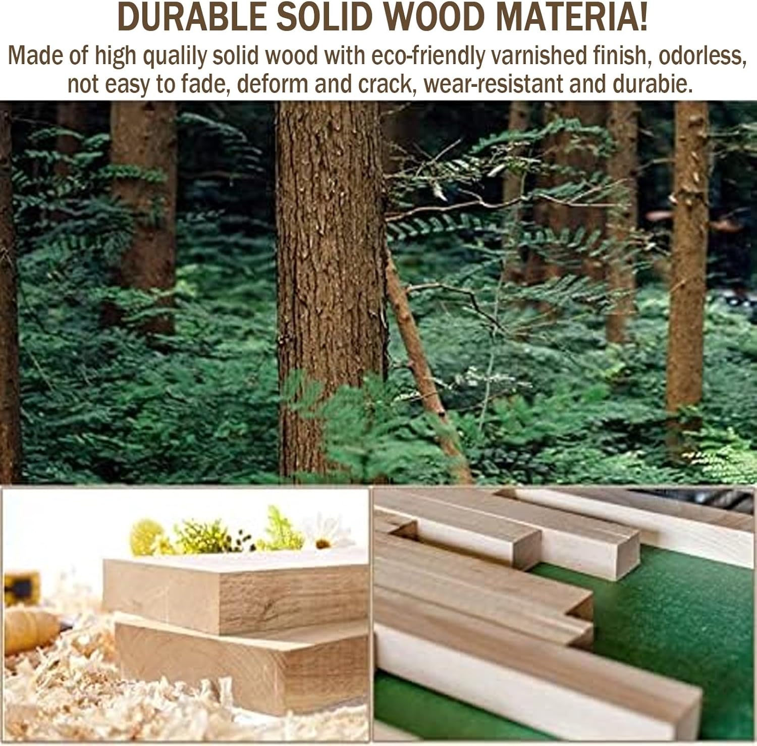 Rustic Solid Wood Swinging Saloon Doors - Western Style Half Door for Kitchen, Bar & Hallway - Auto-Close Hinges & Hardware Included (W130xH120cm / 51.18x47.24in)