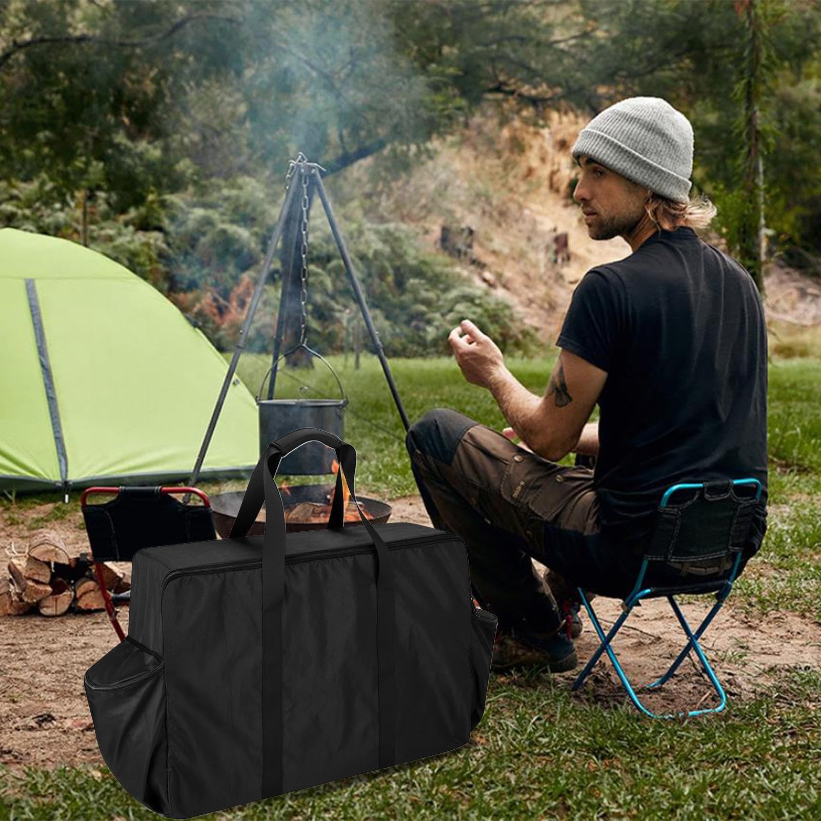 Outdoorowa torba do noszenia, camping piec do noszenia skrzynek Przenośna