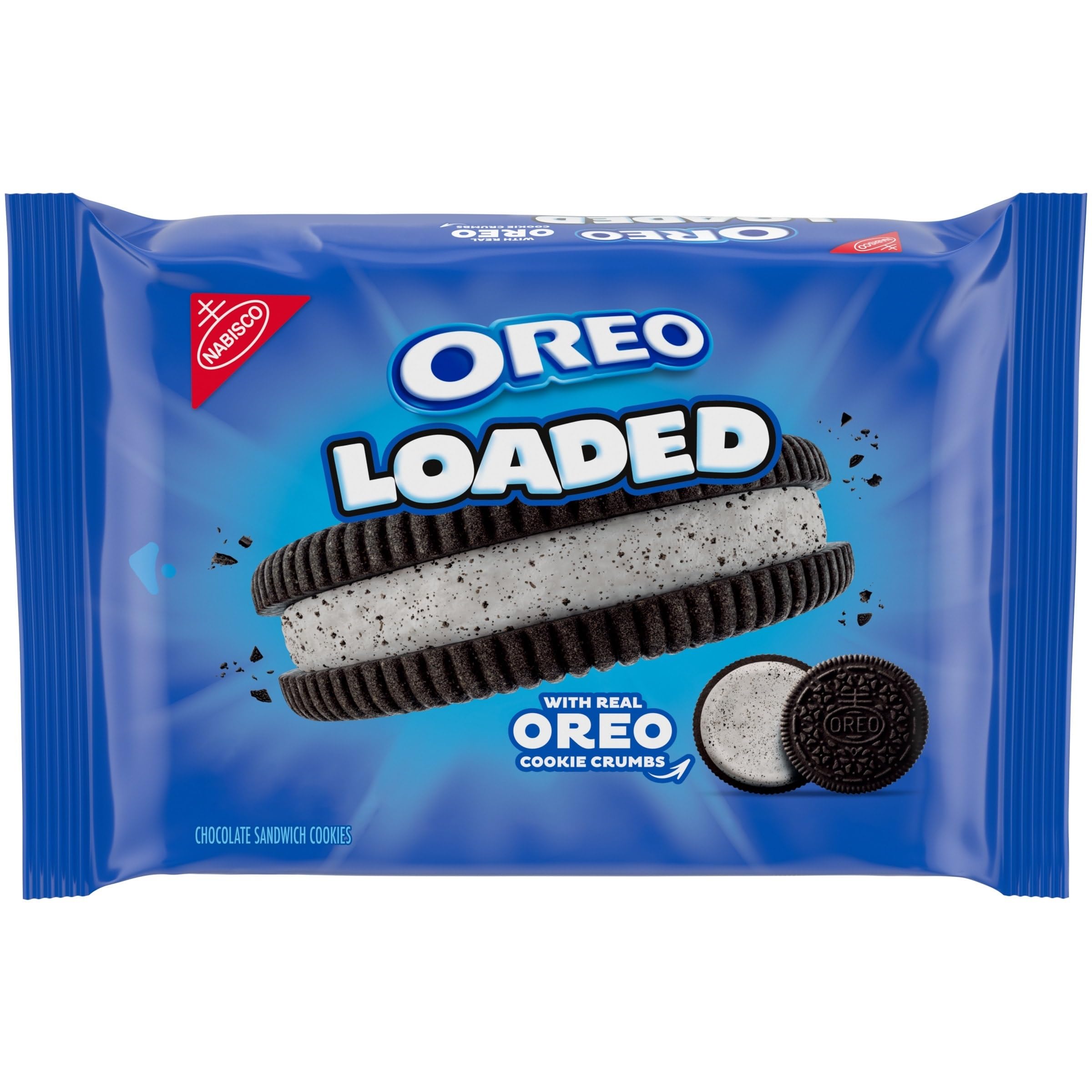 Amazon.com: OREO Loaded Chocolate Sandwich Cookies, 13.37 oz
