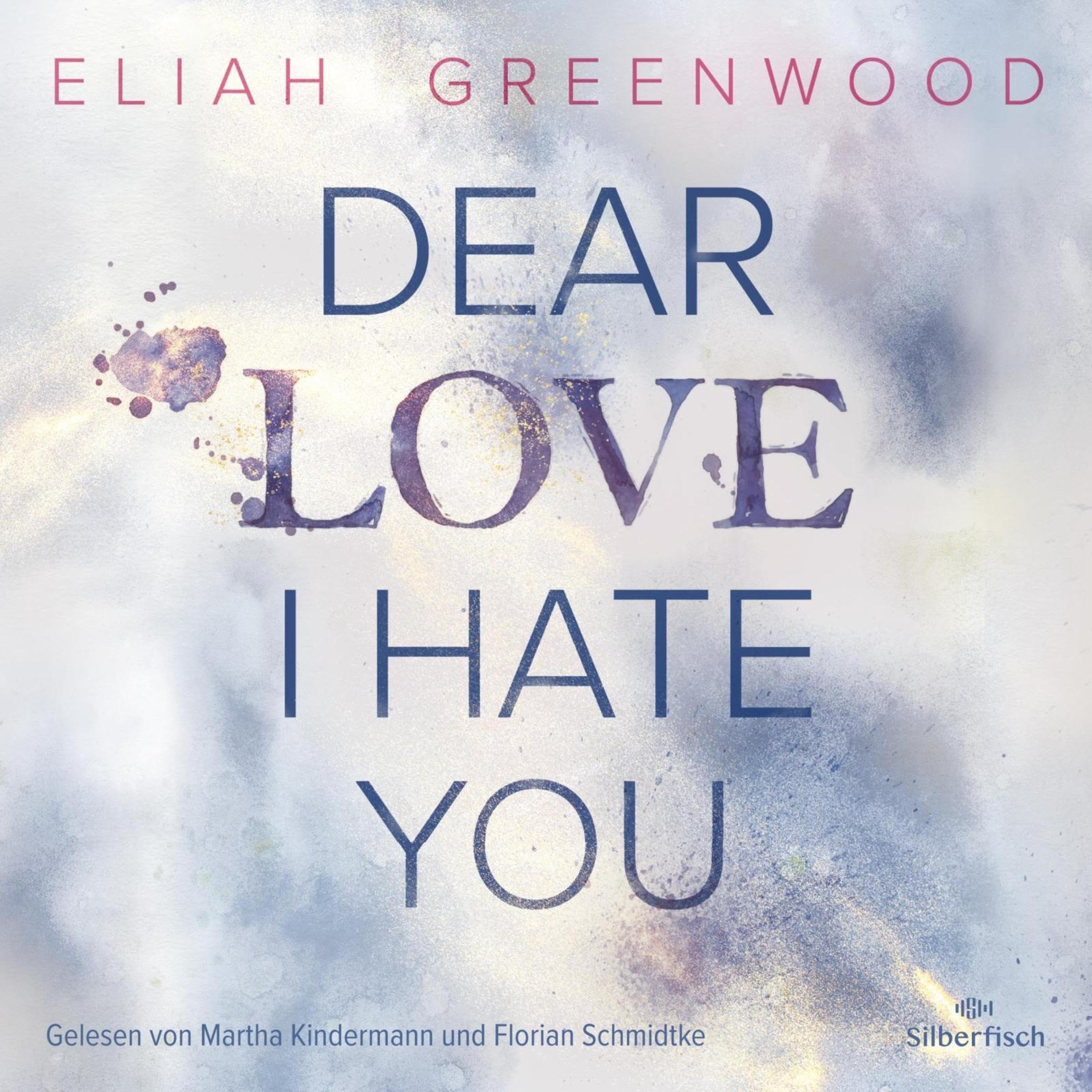 Cover art for Dear Love I Hate You (German edition)