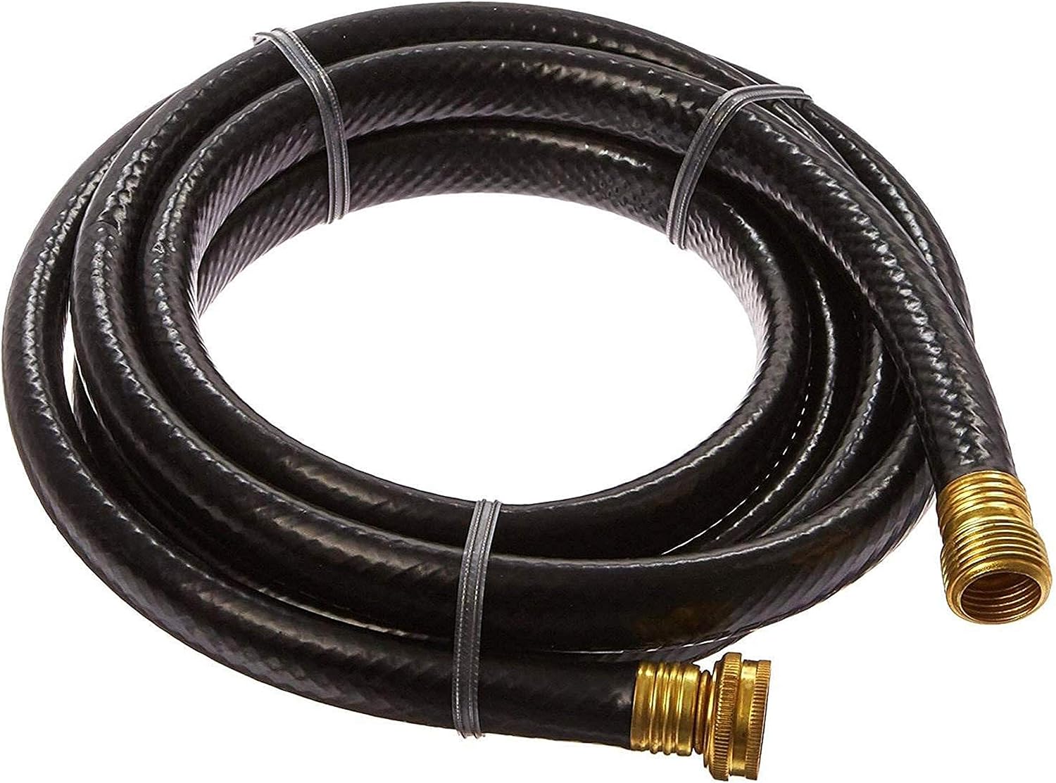 Suncast Outdoor Garden Hose Extension 10 Feet-for Industrial or Domestic, Use in Your Yard, Black