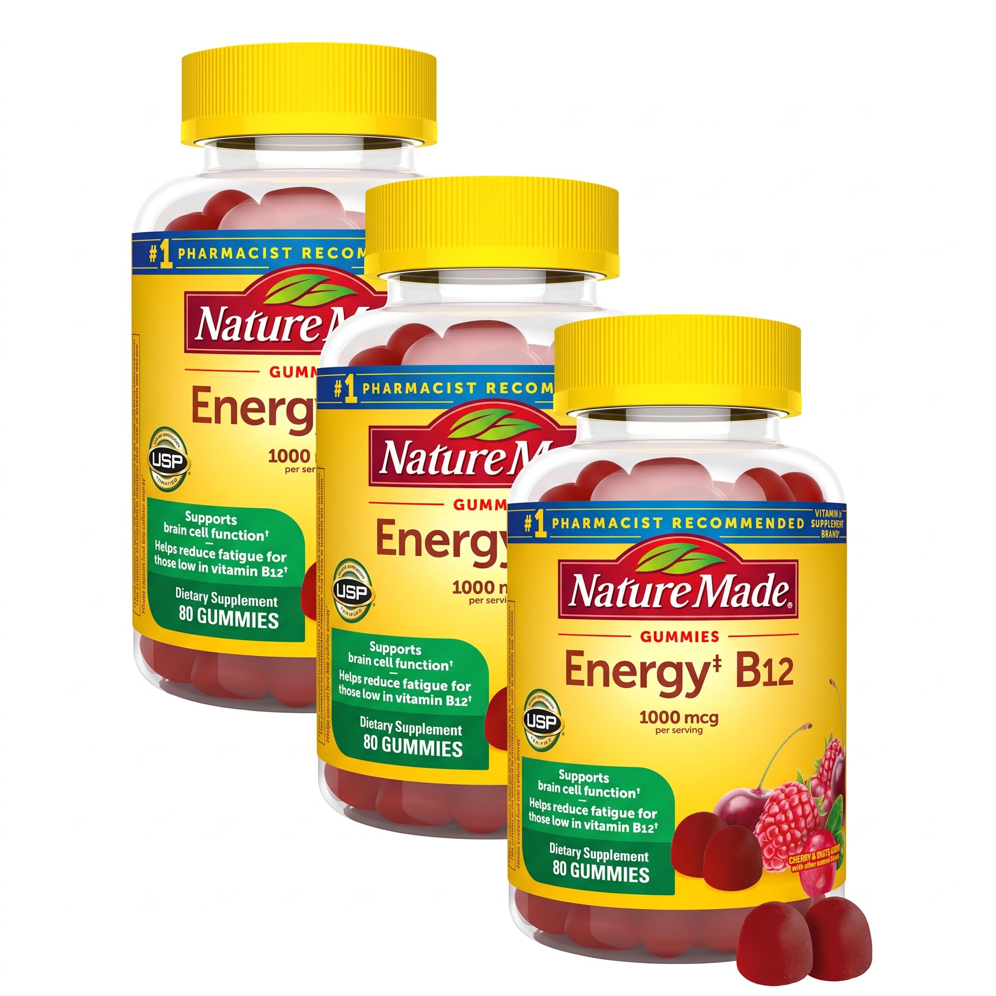 Nature Made Vitamin B12 Gummies 1000 mcg per Serving, 150 Gummy Vitamins — Amazon image 10
