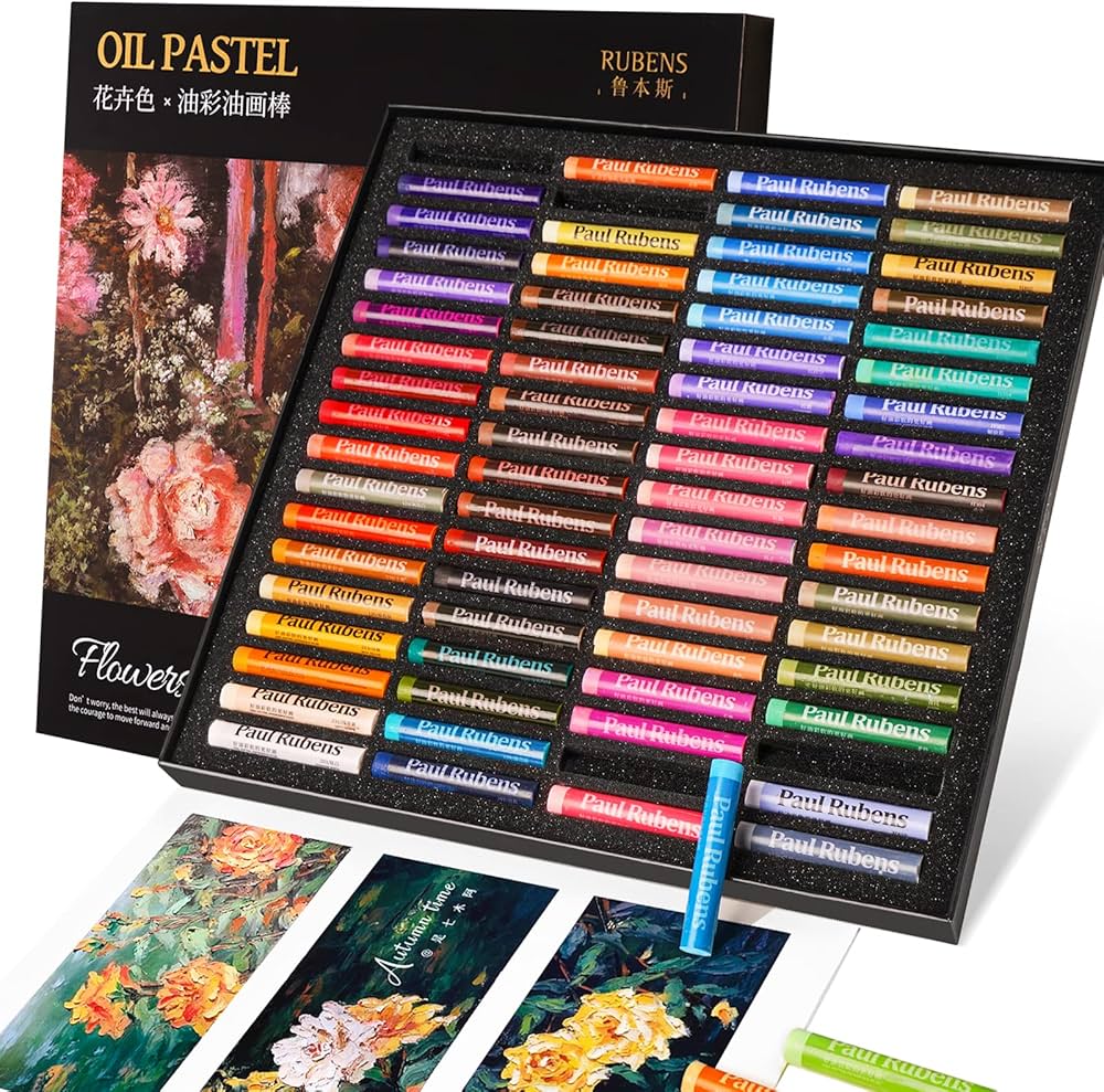 Amazon.co.jp: Paul Rubens オイルパステル、72色の花の色アーティスト