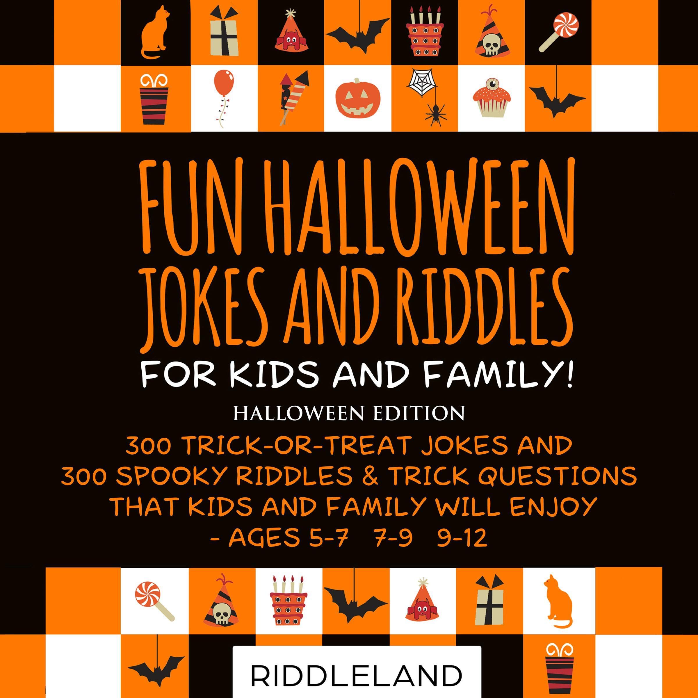 Cover art for Fun Halloween Jokes and Riddles for Kids and Family - Halloween Edition