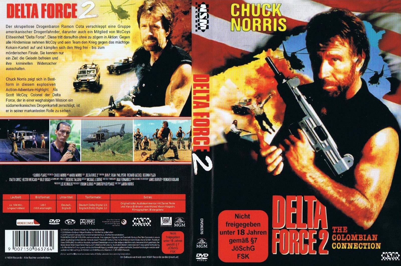 DELTA FORCE 2 - MOVIE [DVD] [1990]