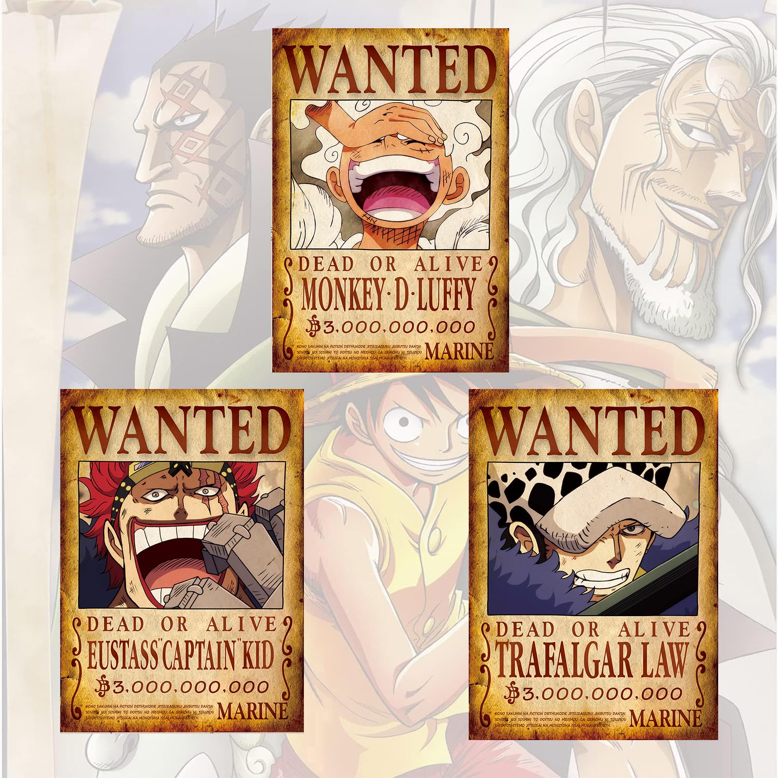 ONE PIECE 複製原画　WANTED ONE PIECE 複製原画 WANTED One Piece Wanted Posters | One