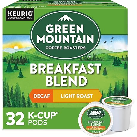 Decaf Breakfast Blend | Keurig Decaf K Cups | Light Roast Coffee