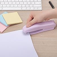 Vista 7 de Mr. Pen - Paquete de 2 grapadoras con 200 grapas, capacidad para 20 hojas, grapadora de oficina púrpura para escritorio y aula