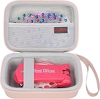 Vista 16 de Elonbo Estuche de transporte para la colección Blinger Deluxe Glam, gemas de recambio, kit Bedazzler con strass, gemas para el pelo o joyas