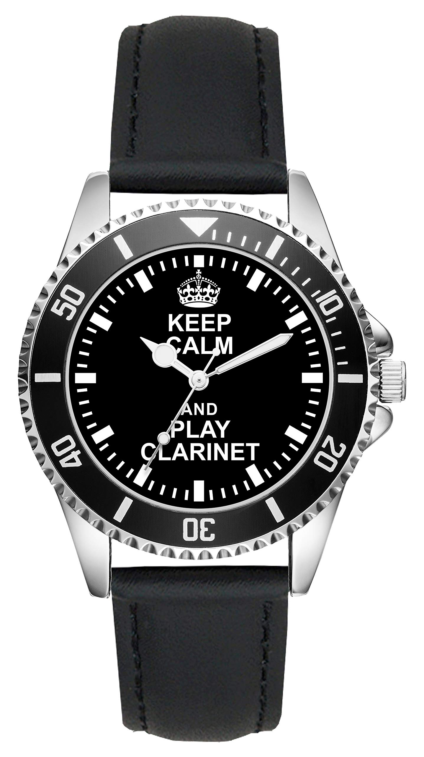 KIESENBERG Clarinetto Regalo Articolo Idea Fan Orologio L-2264