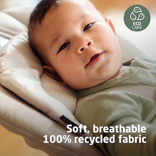 Miniatura 2 de Maxi-Cosi Minla - Silla alta 6 en 1 para bebés y niños pequeños, silla alta plegable portátil, tela EcoCare, 9 alturas, 5 reclinables, 4 posiciones