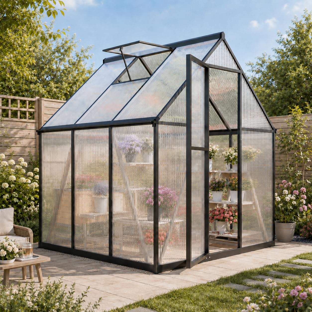 FLY BY YAN 6x6 Greenhouse