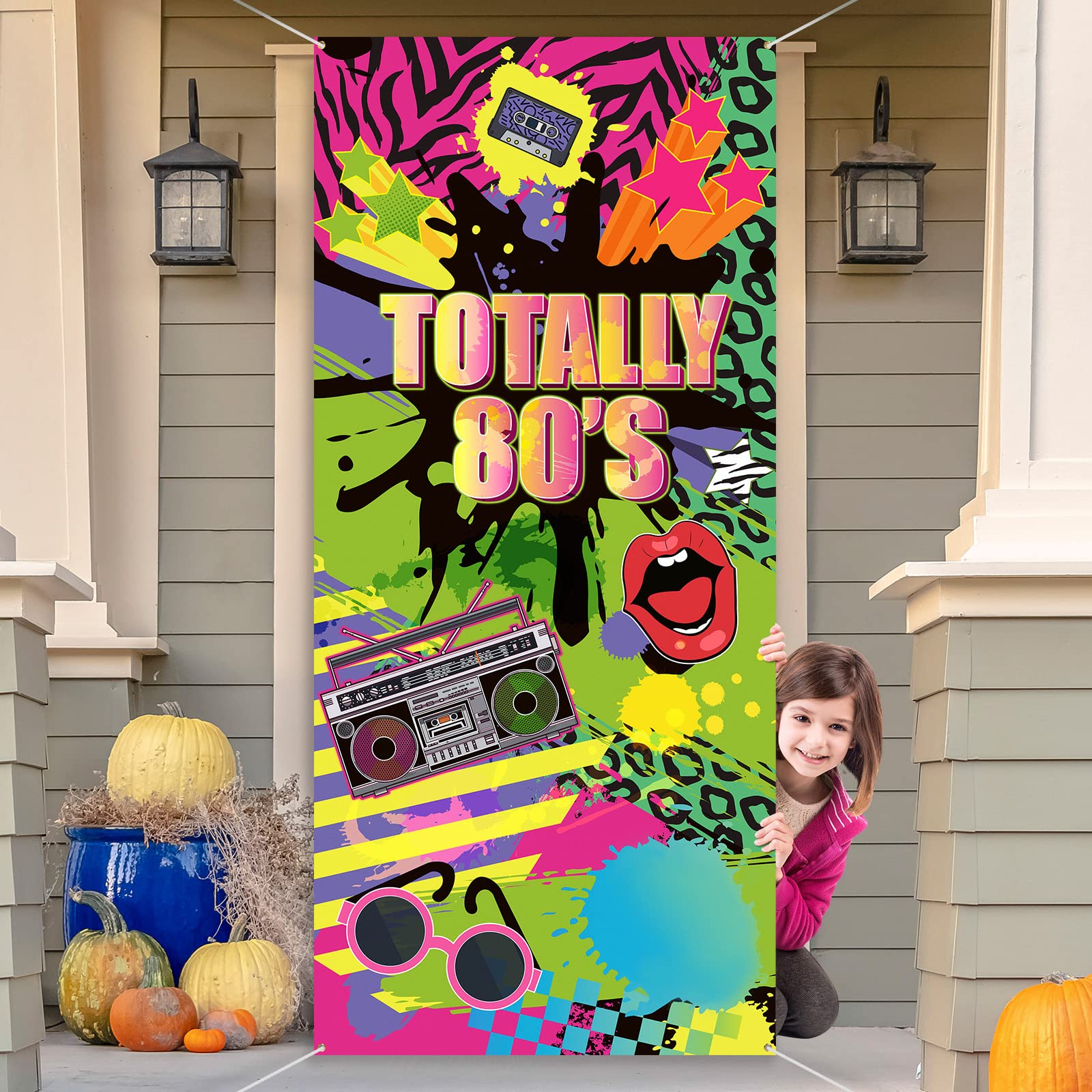 SHOWLEE DOOR　ジャパニーズ R&B HIPHOP 80s90s00s Amazon.com : Totally 80's Door Cover, Large Fabric 80's Hip Hop