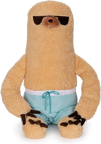 GUND Perezoso con camión de natación, 9.5 pulgadas