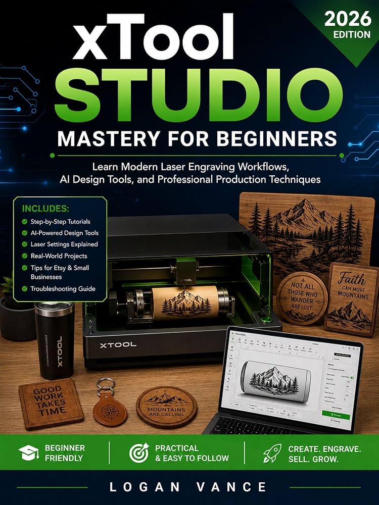 Amazon.com: xTool Studio Mastery for Beginners: Learn Modern Laser