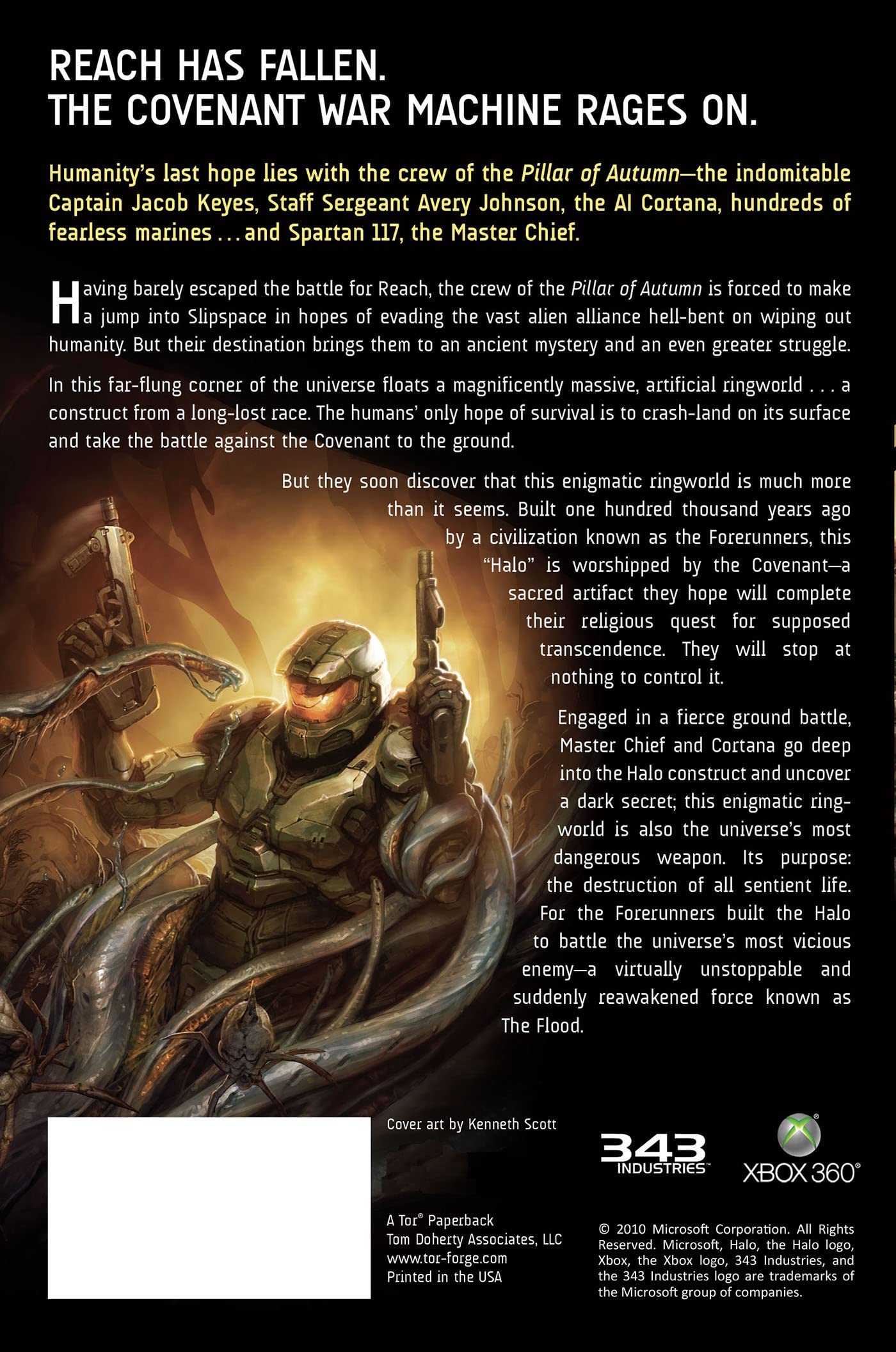 Aprender acerca 62+ imagen halo the flood novel Viaterra.mx