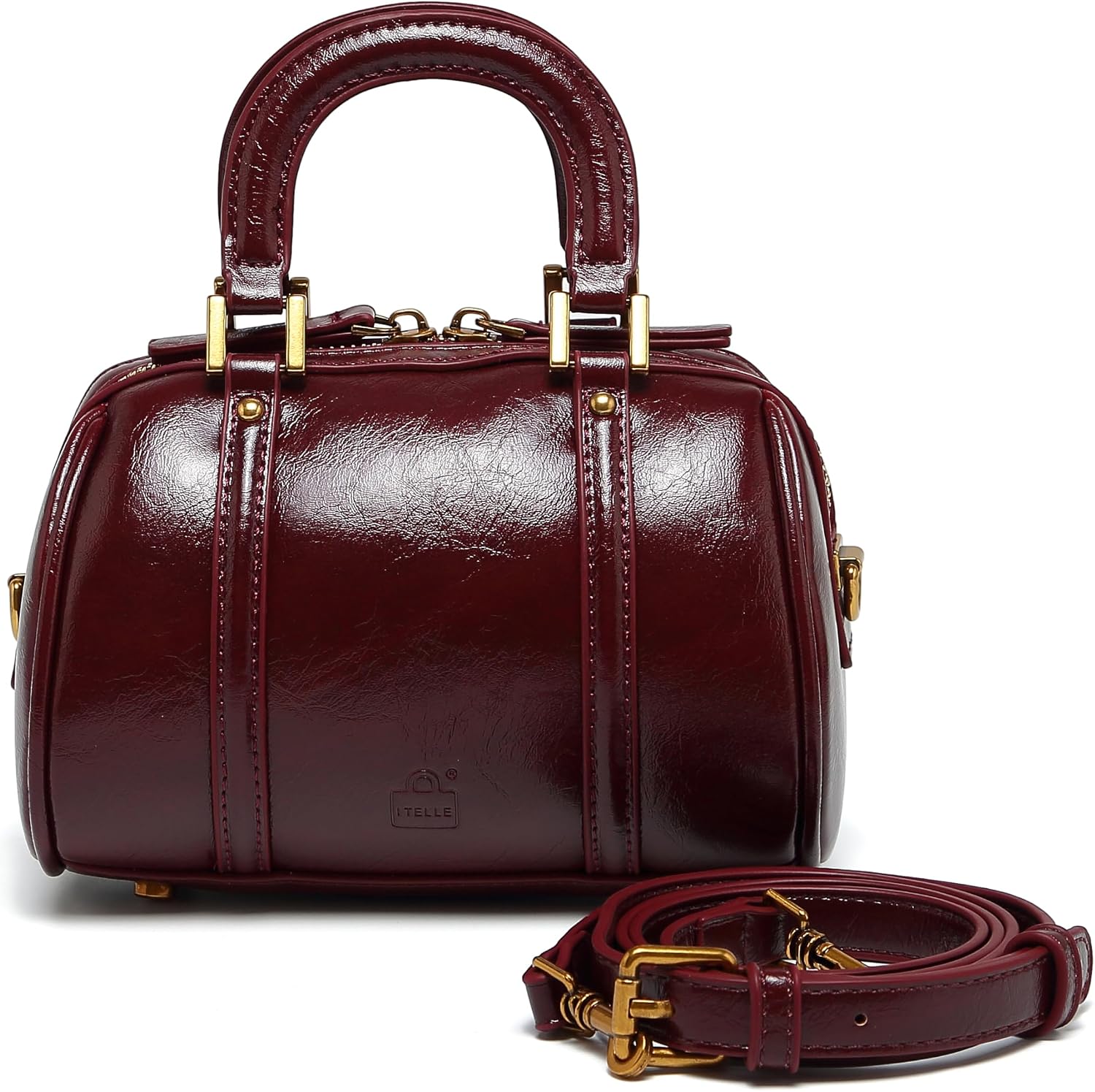 Women's handbag Boston bucket bag single shoulder top handle bag Fashion designer crossbody bag crossbody bag