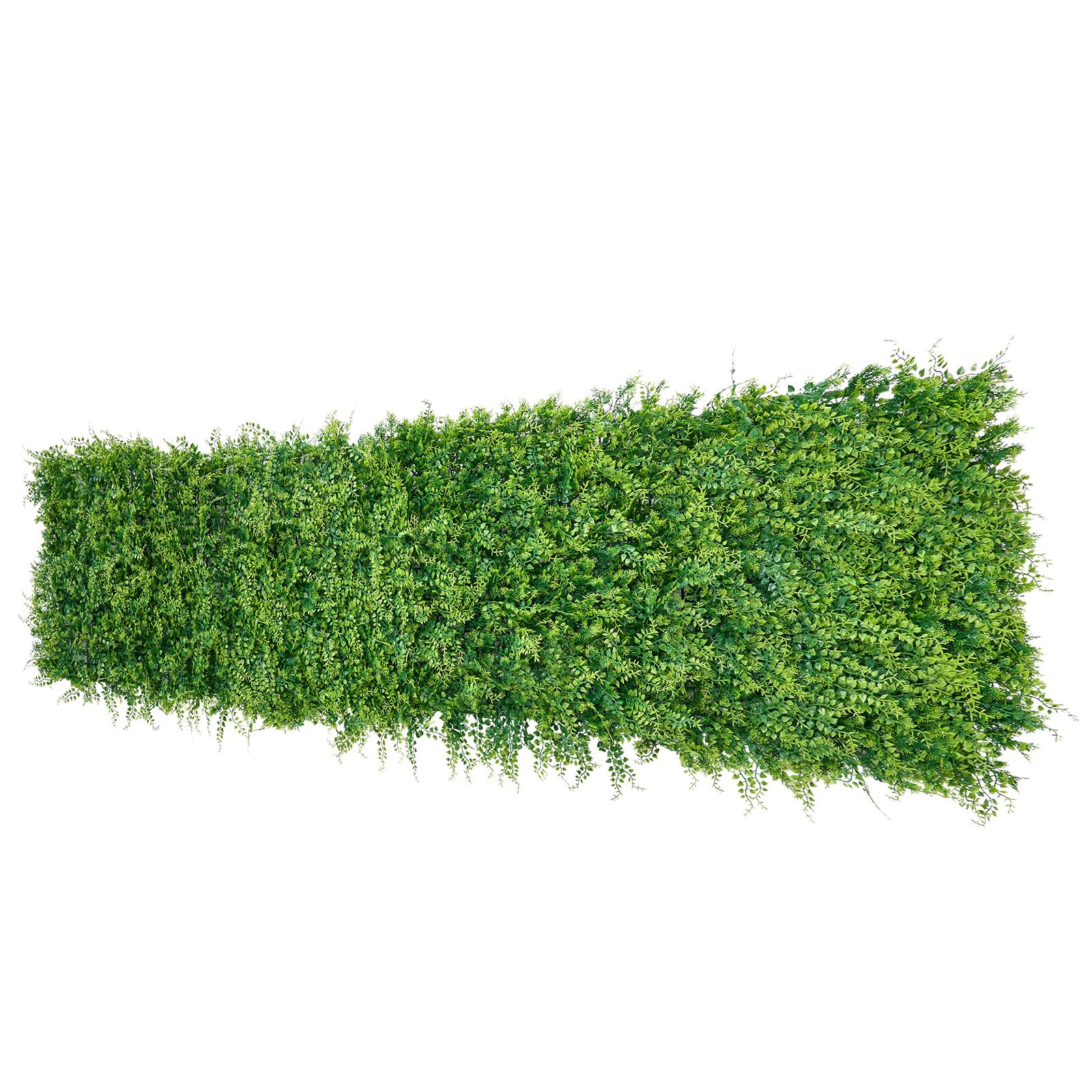 VEVOR Künstliche Hecke 50x50 cm 12-TLG. Set, Pflanzenwand, PE-Sichtschutz, Sichtschutzzaun, Windschutz, Heckenzaun, Kunstpflanzen Balkonverkleidung für Hochzeiten, Außengärten, Hinterhöfe