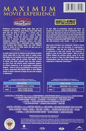 Vista 2 de Harold & Kumar Go To White Castle Harold & Kumar Escape From Guantanamo Bay